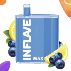 Электронная сигарета Inflave Max 4000 затяжек Черника Лимон